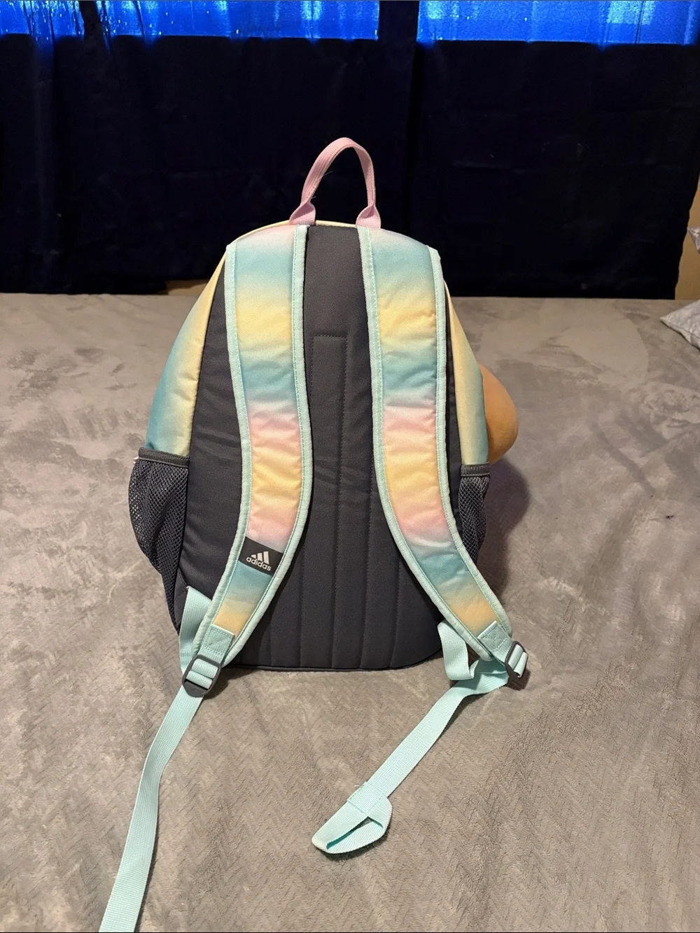 adidas Pastel Ombre Backpack - Mint, Pink, Yellow